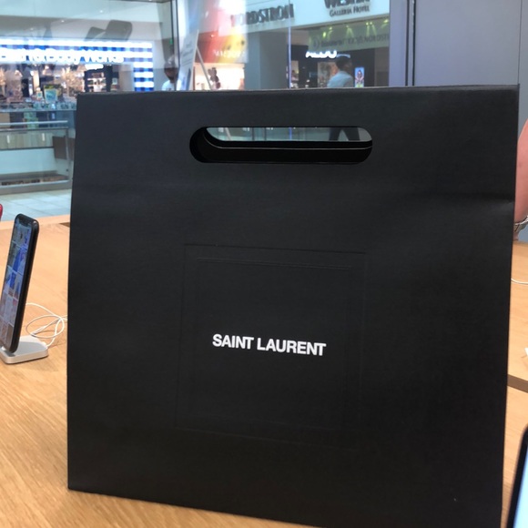 saint laurent gift bag